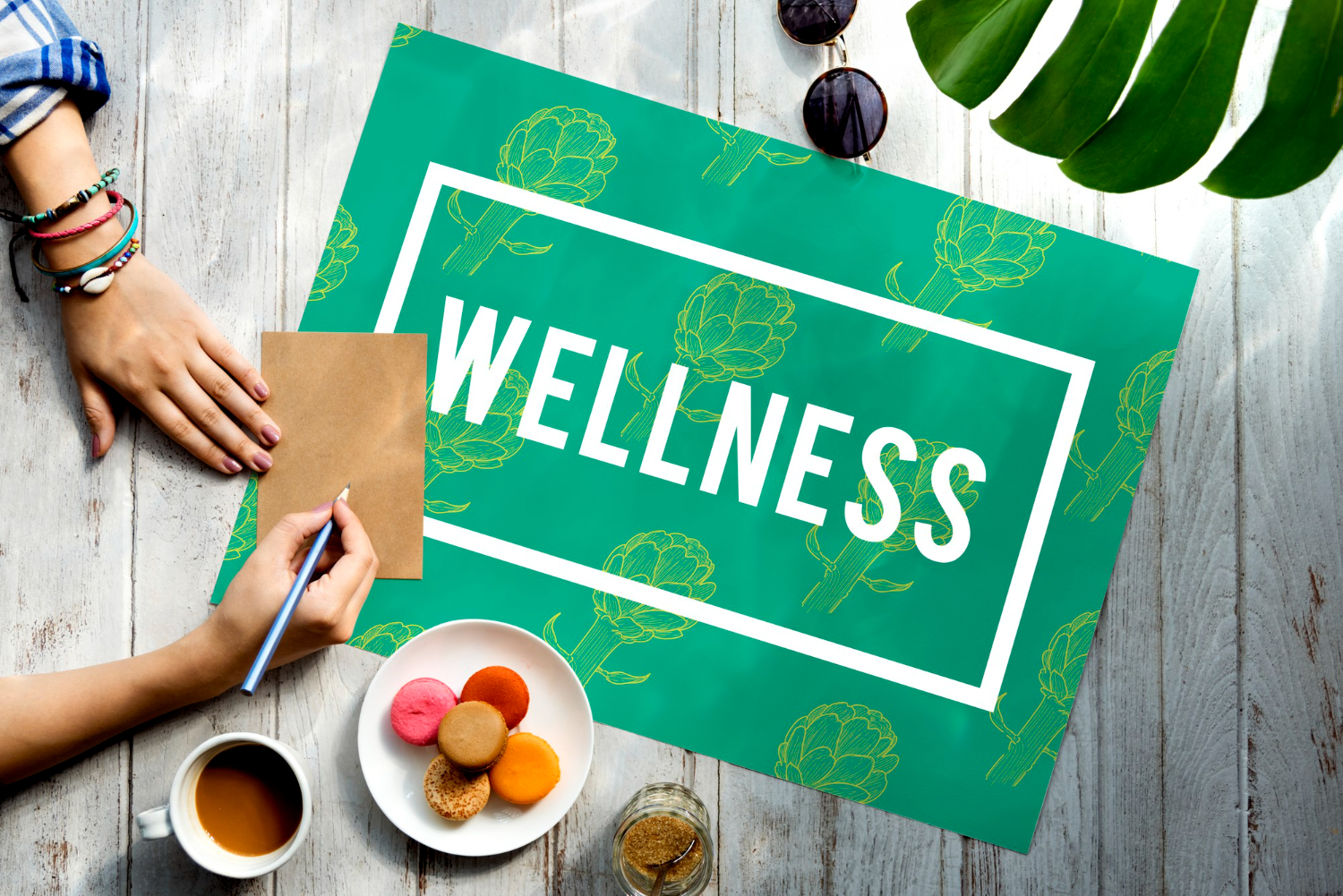 Wellness center decoration
